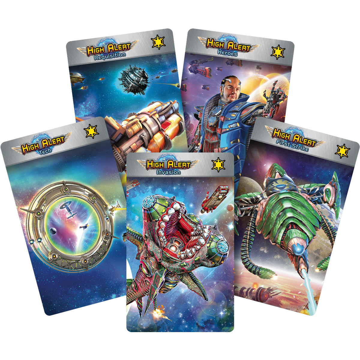 Star Realms High Alert: Universal Storage Box Dividers – Wise